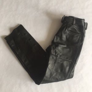 Harley Davidson Leather Pants 12 see measurements